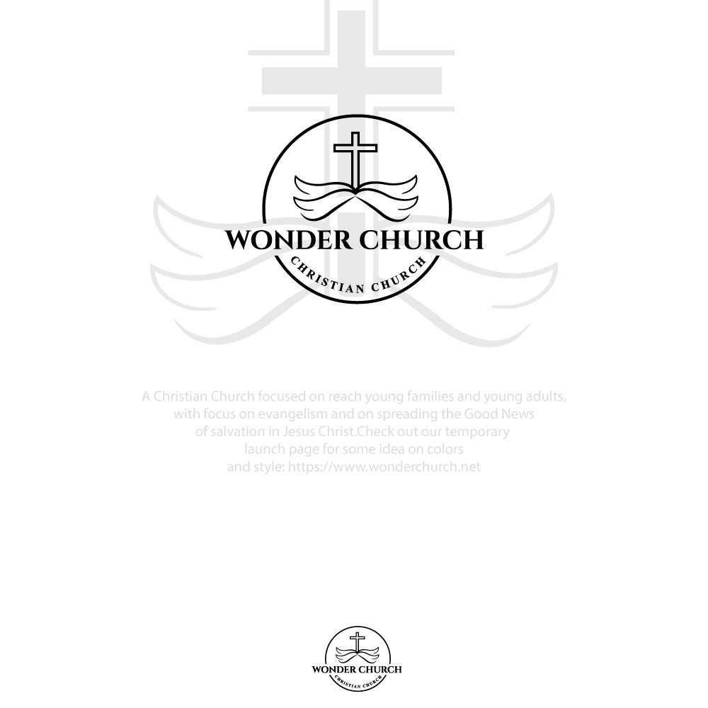 Logo Design by webeezine for Wonder Church | Design #32790960