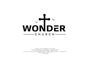 Logo Design by KREATIVE S - LOGO DESIGN for Wonder Church | Design: #32789713