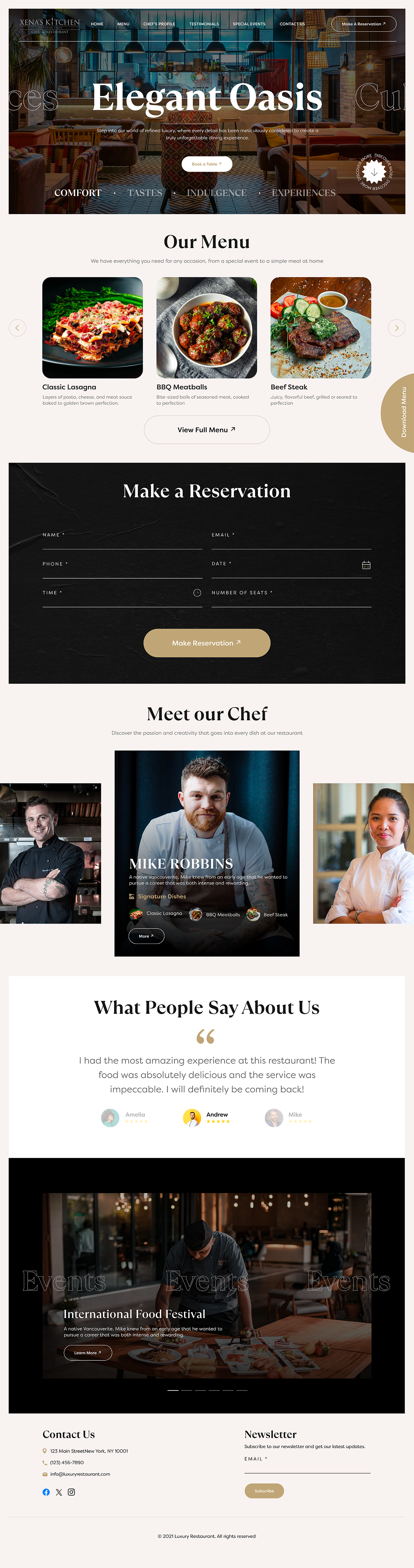 Web Design by Mohtasham H for this project | Design #32891042