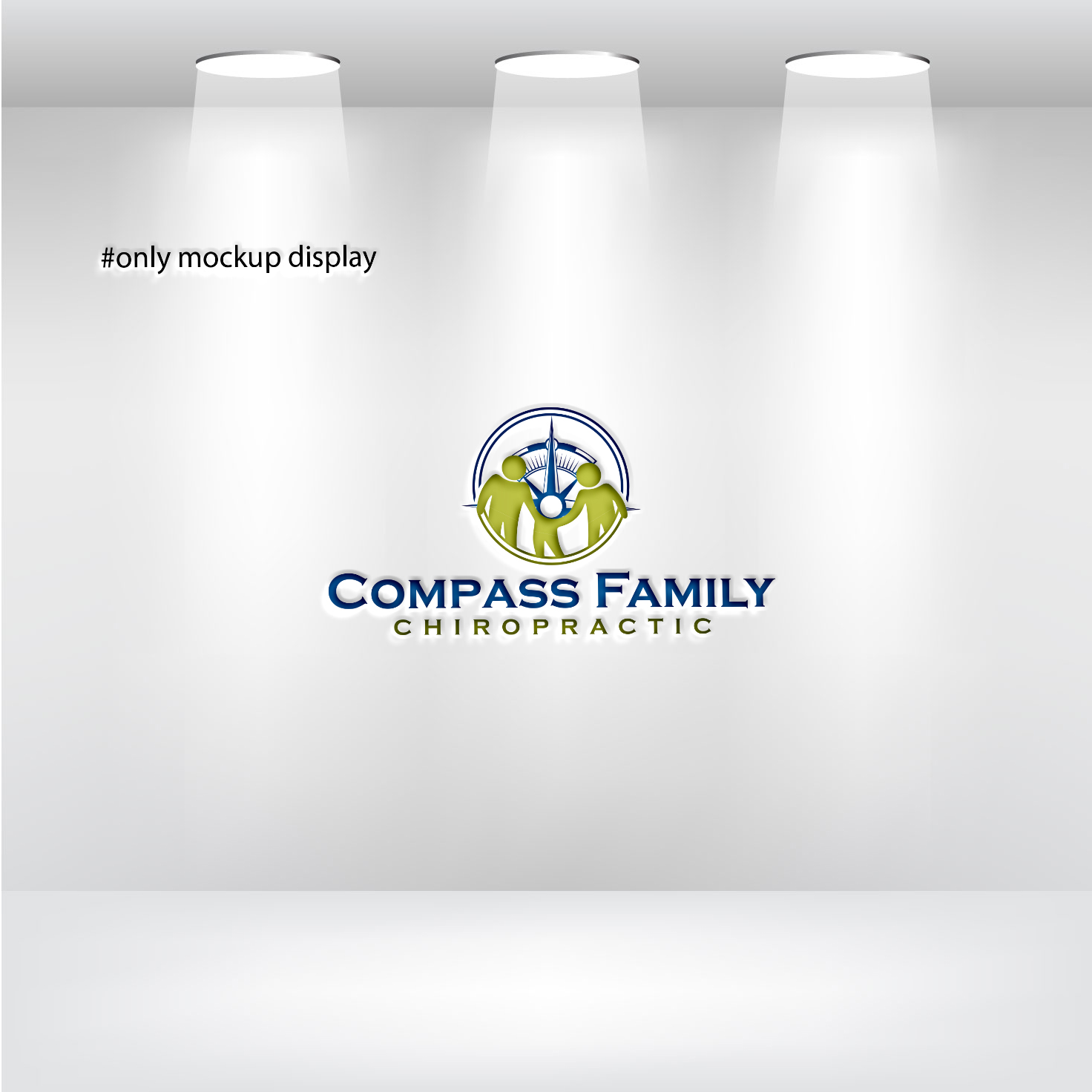 Diseño de Logo por RRR Design para Compass Family Chiropractic | Diseño #32820610