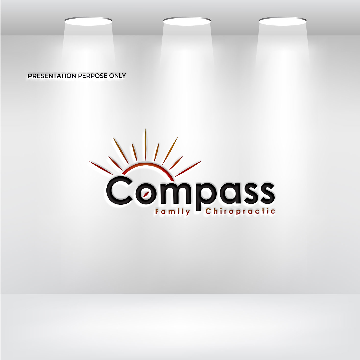 Logo Design by RS_Design for Compass Family Chiropractic | Design #32825009
