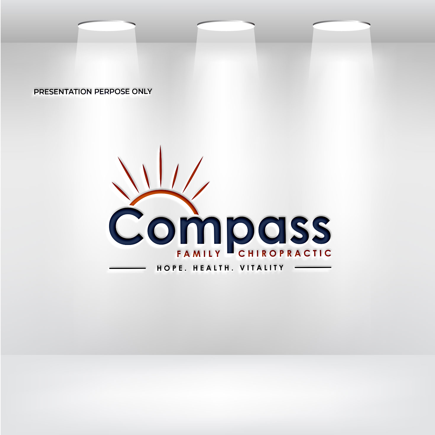 Diseño de Logo por RS_Design para Compass Family Chiropractic | Diseño #32832523