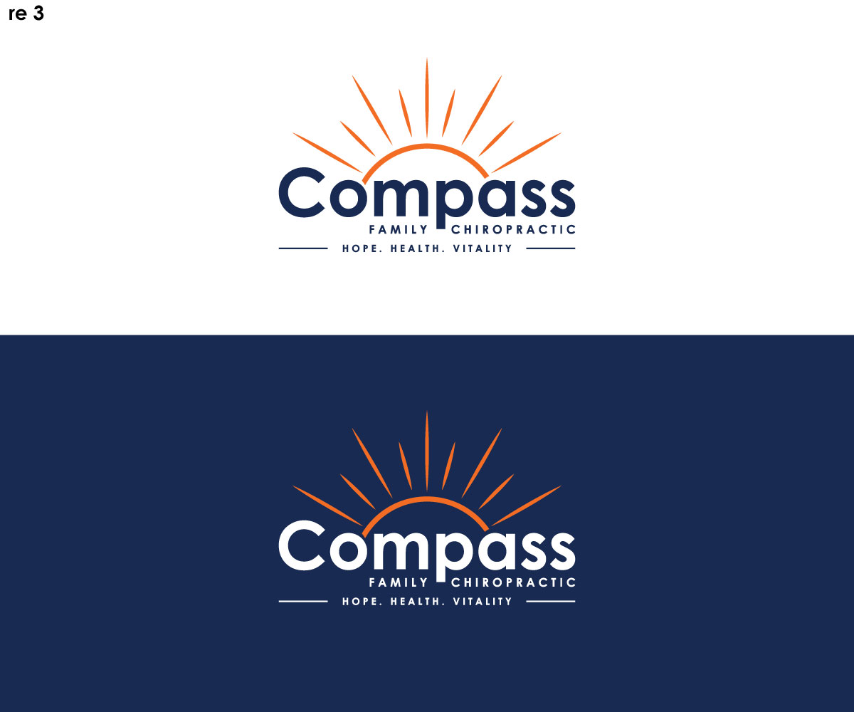 Logo Design by RS_Design for Compass Family Chiropractic | Design #32832714