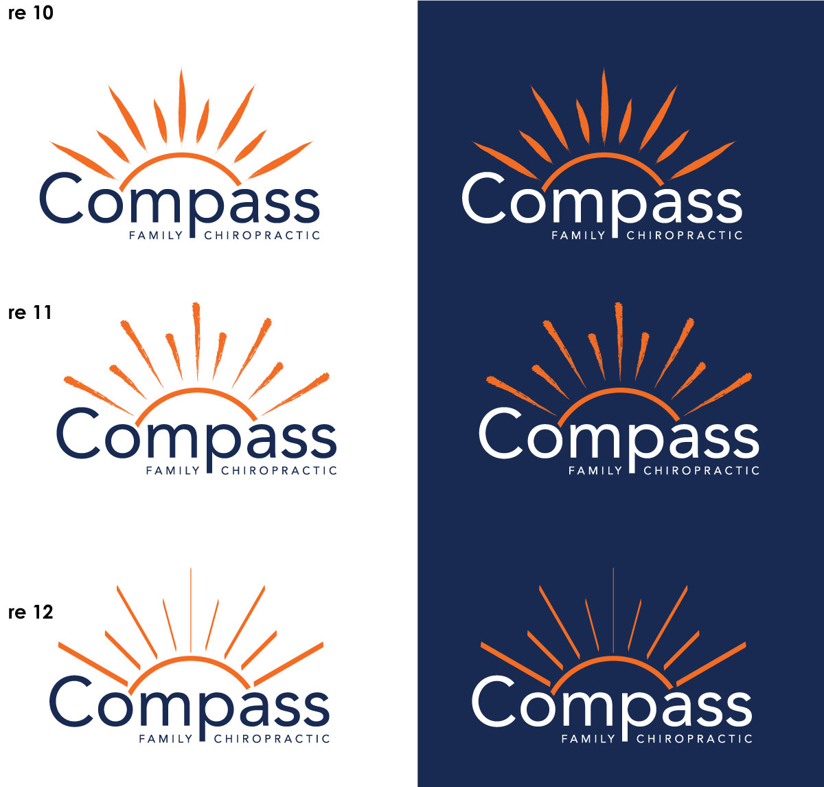 Logo Design by RS_Design for Compass Family Chiropractic | Design #32847863