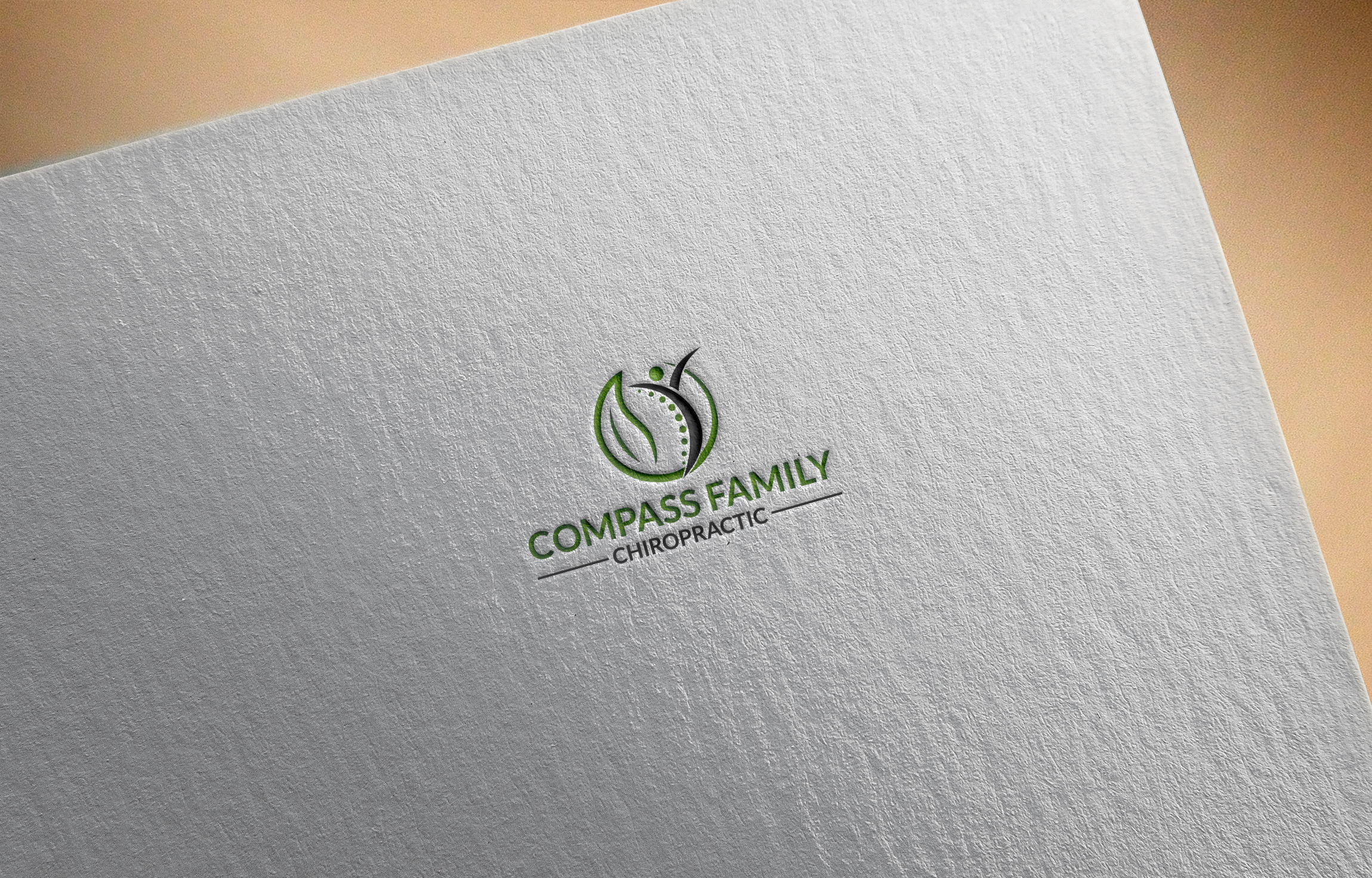 Diseño de Logo por Daniel Khan para Compass Family Chiropractic | Diseño #32830019