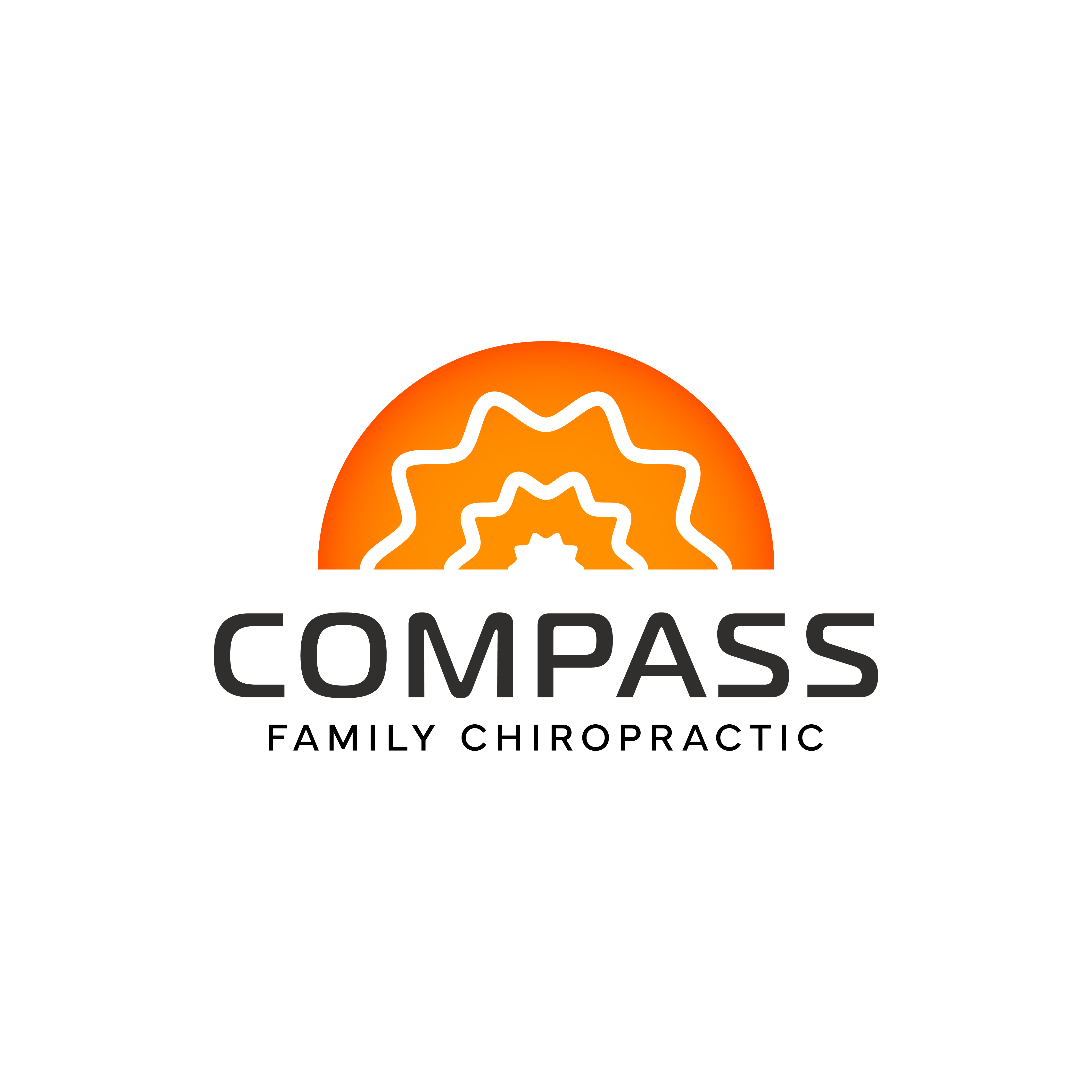 Logo Design by Brandon DZ for Compass Family Chiropractic | Design #32799491