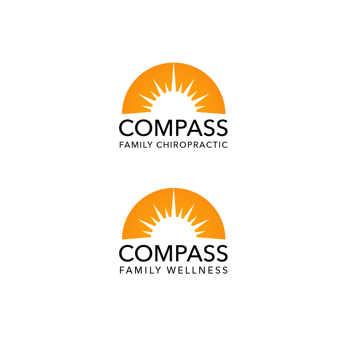 Logo Design by Elrich for Compass Family Chiropractic | Design #32822424