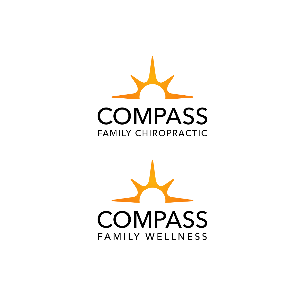 Diseño de Logo por Elrich para Compass Family Chiropractic | Diseño #32822439