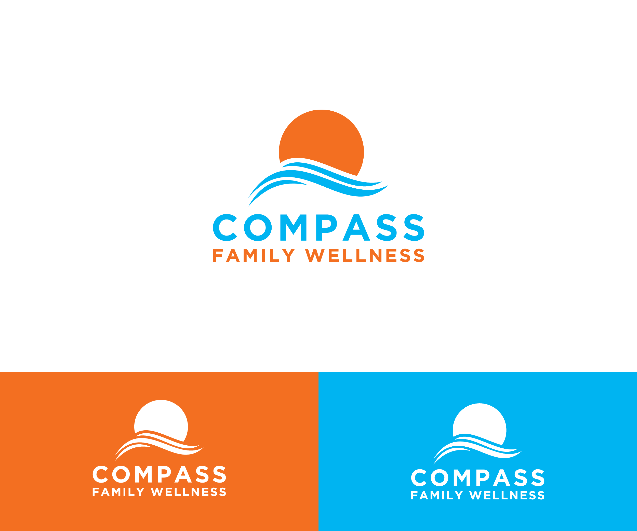Diseño de Logo por FT Marks Co. para Compass Family Chiropractic | Diseño #32828389