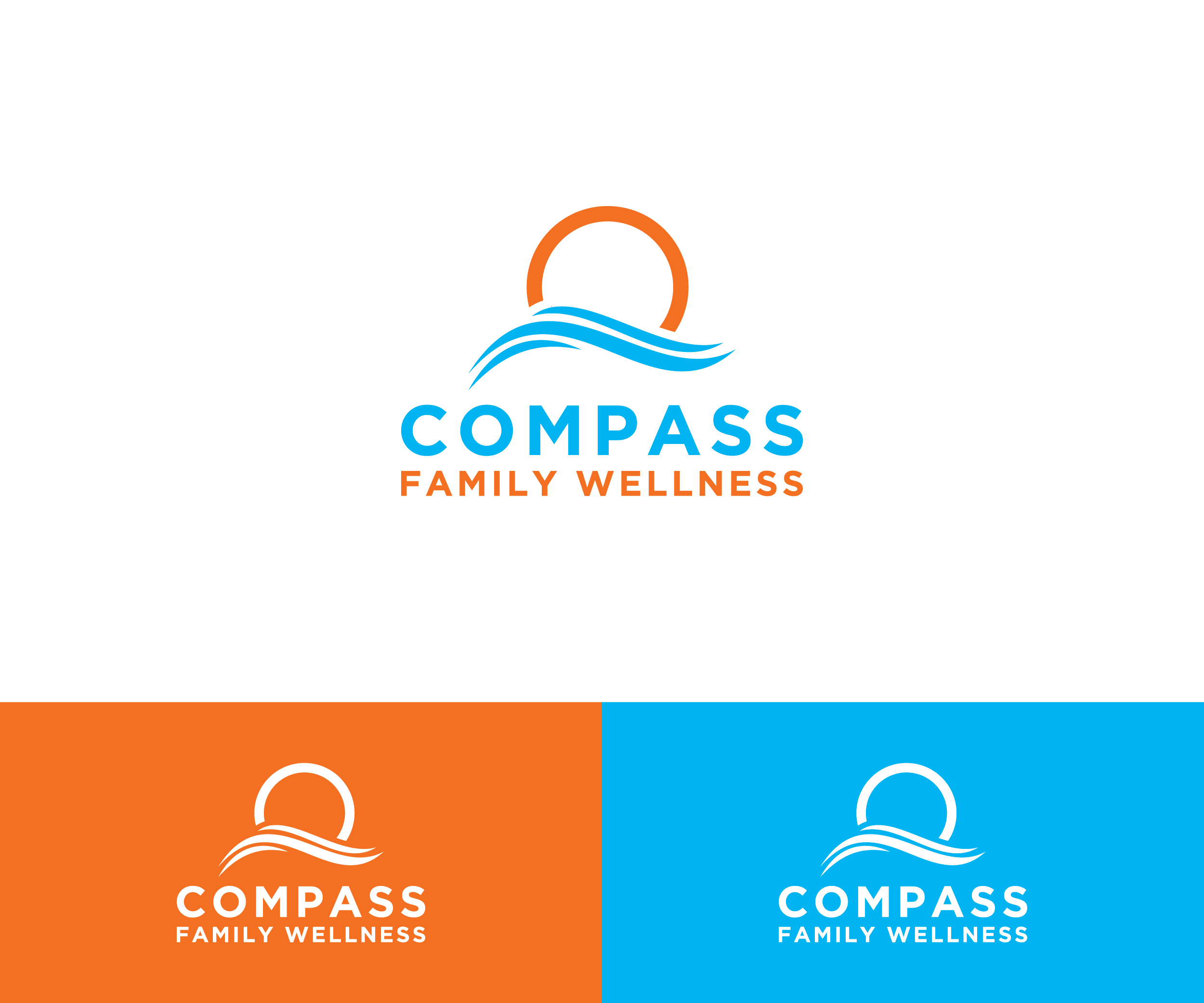 Diseño de Logo por FT Marks Co. para Compass Family Chiropractic | Diseño #32828390