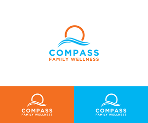 Logo Design by FT Marks Co. for Compass Family Chiropractic | Design: #32828390
