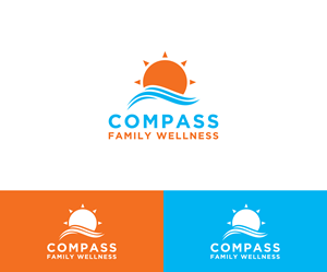 Logo Design by FT Marks Co. for Compass Family Chiropractic | Design: #32828391
