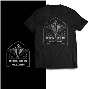 Diseño de Camiseta por onze design para Modern Juice Co. | Diseño #32798918