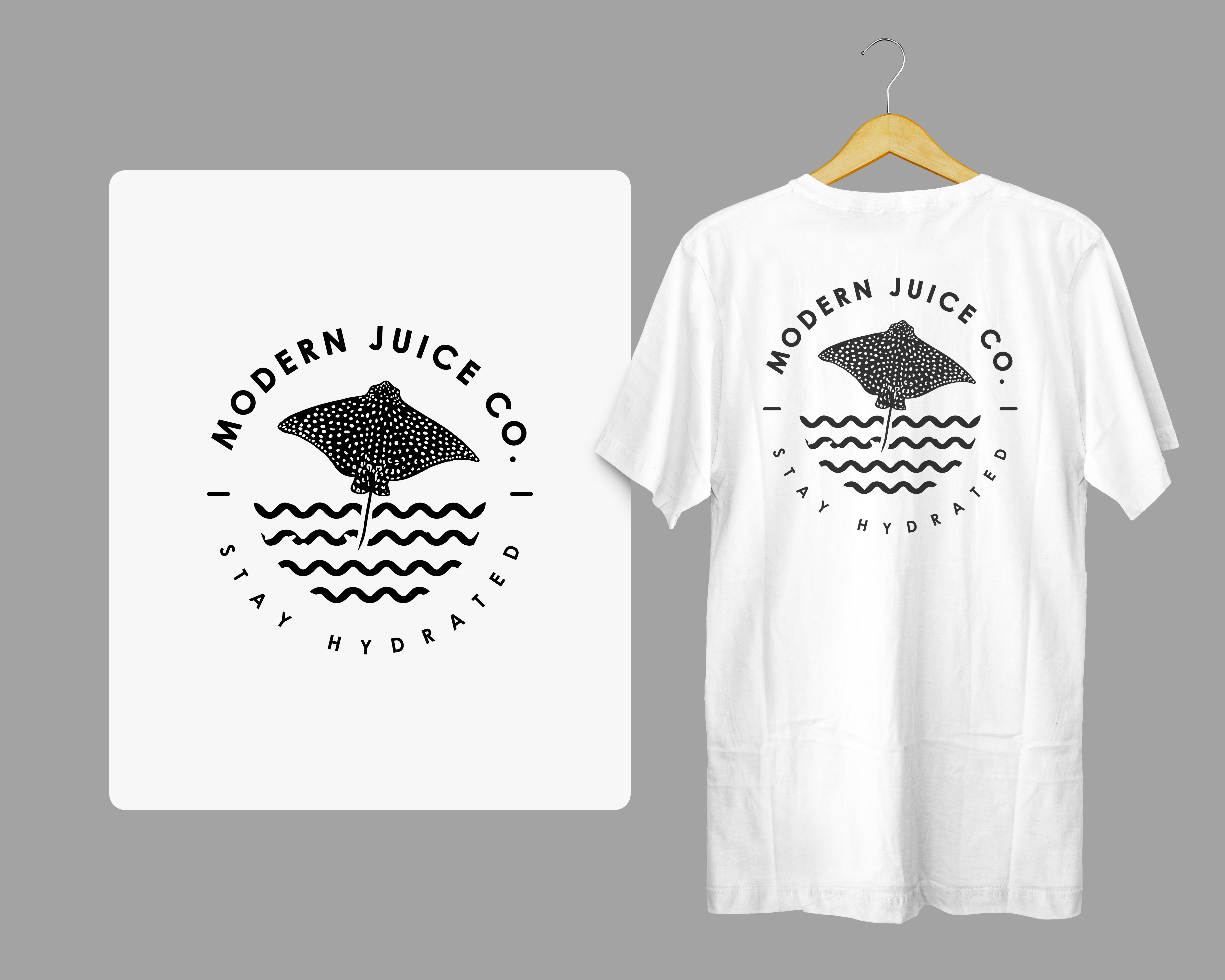 T-shirt Design by Draw n Design for Modern Juice Co. | Design #32831679