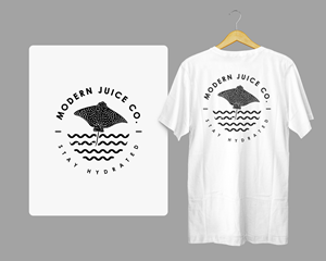 Diseño de Camiseta por Draw n Design para Modern Juice Co. | Diseño #32831679