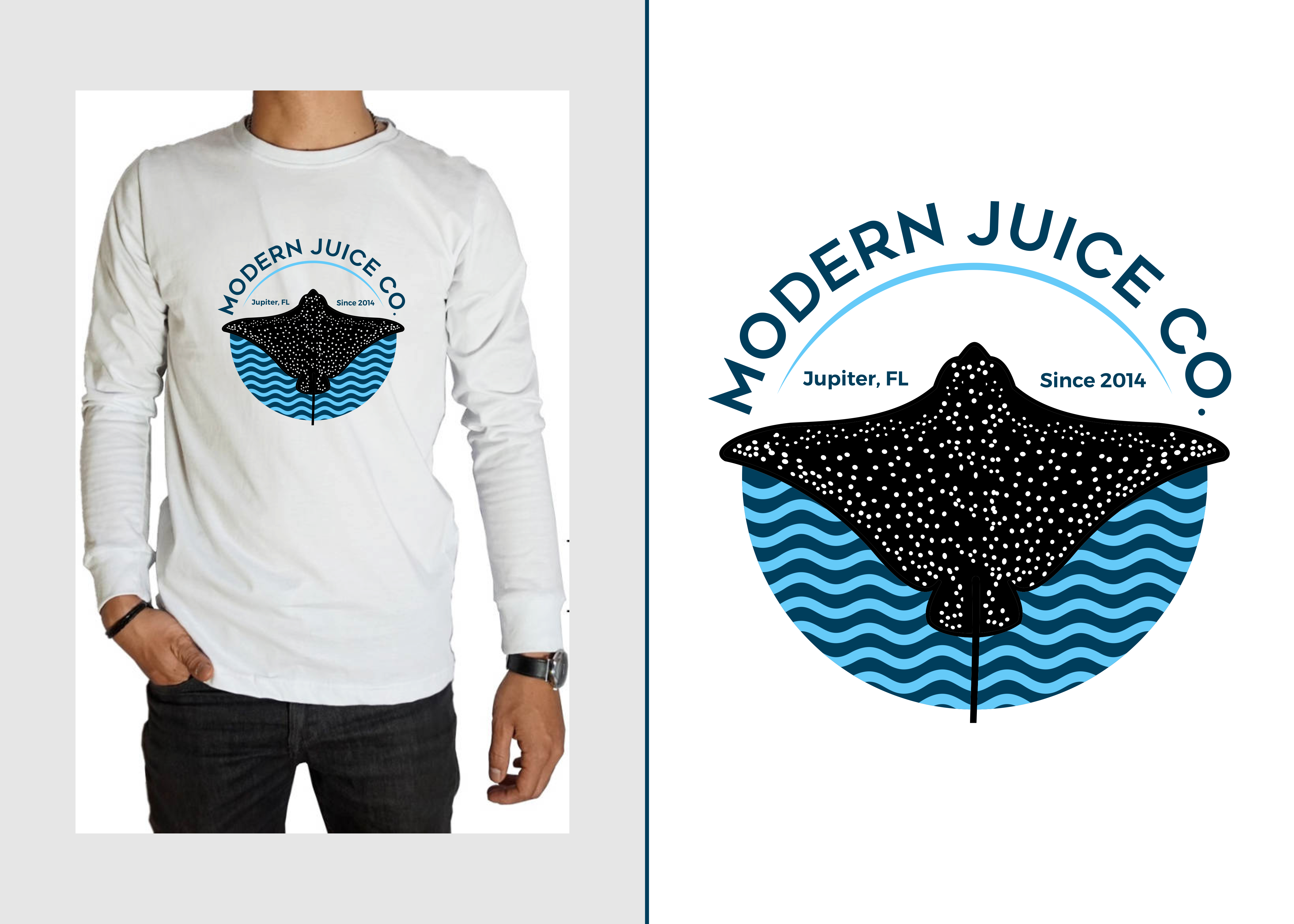 T-shirt Design by Afika_YN for Modern Juice Co. | Design #32815165
