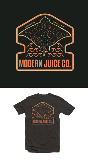 Diseño de Camiseta por Ngoeg para Modern Juice Co. | Diseño #32832826