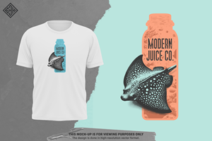 T-Shirt-Design von gekgrfx für Modern Juice Co. | Design: #32808998