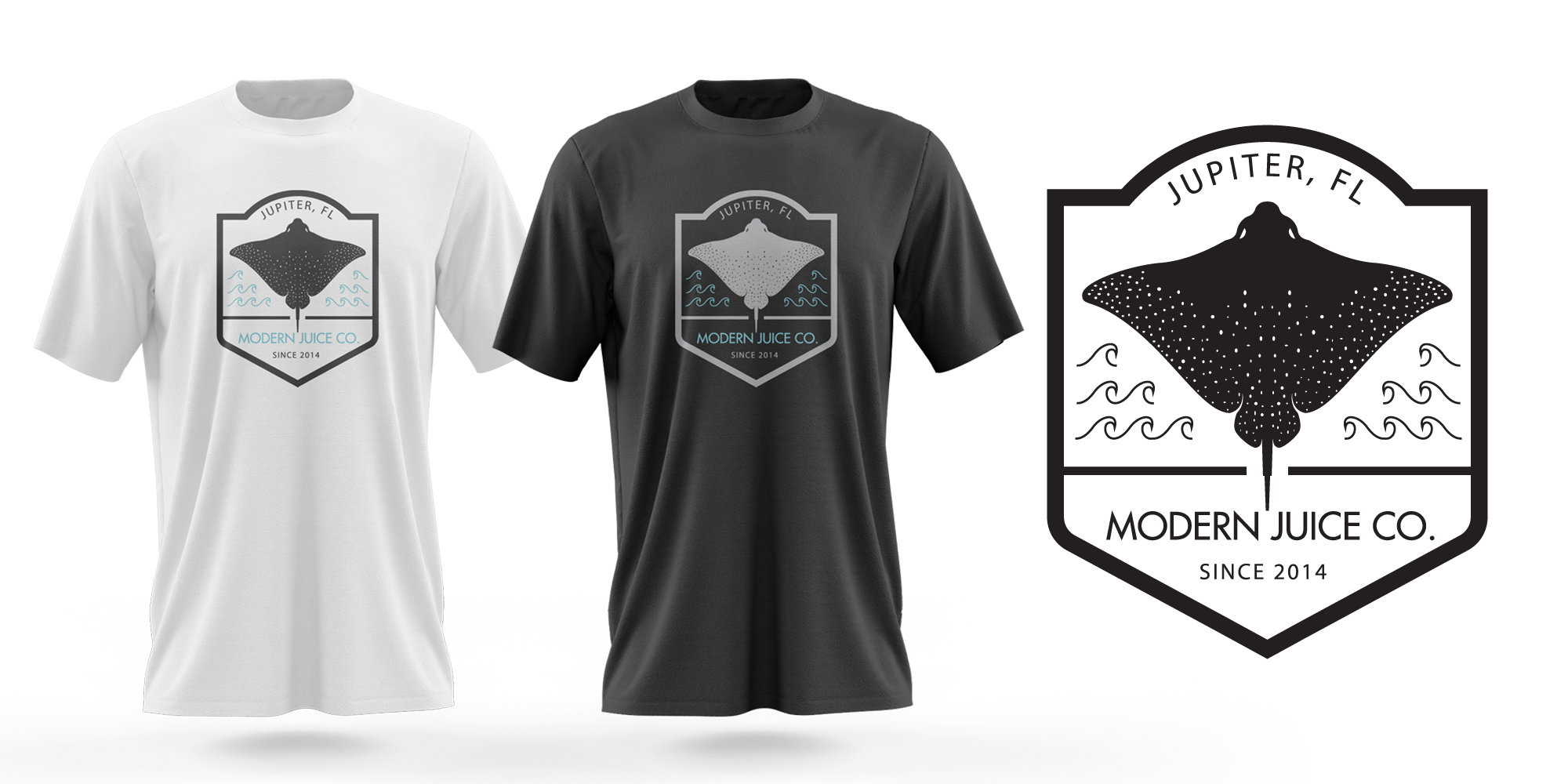 T-shirt Design by Risallah for Modern Juice Co. | Design #32806739