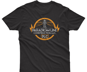 Design de T-shirt par vectorone111 pour PARADIGM LINE CONSTRUCTION LLC | Design : #32798720