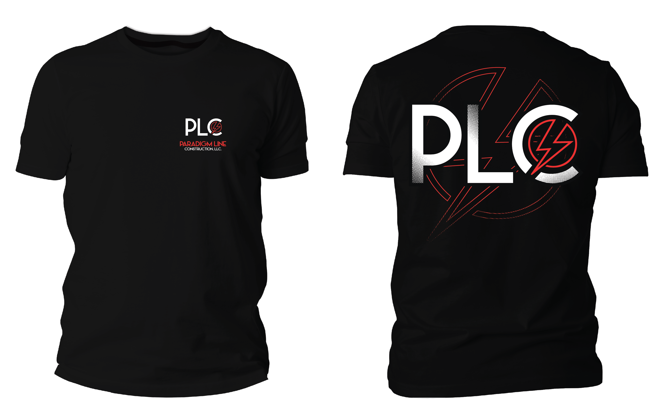 T-shirt Design by Taho Design for PARADIGM LINE CONSTRUCTION LLC | Design #32798839