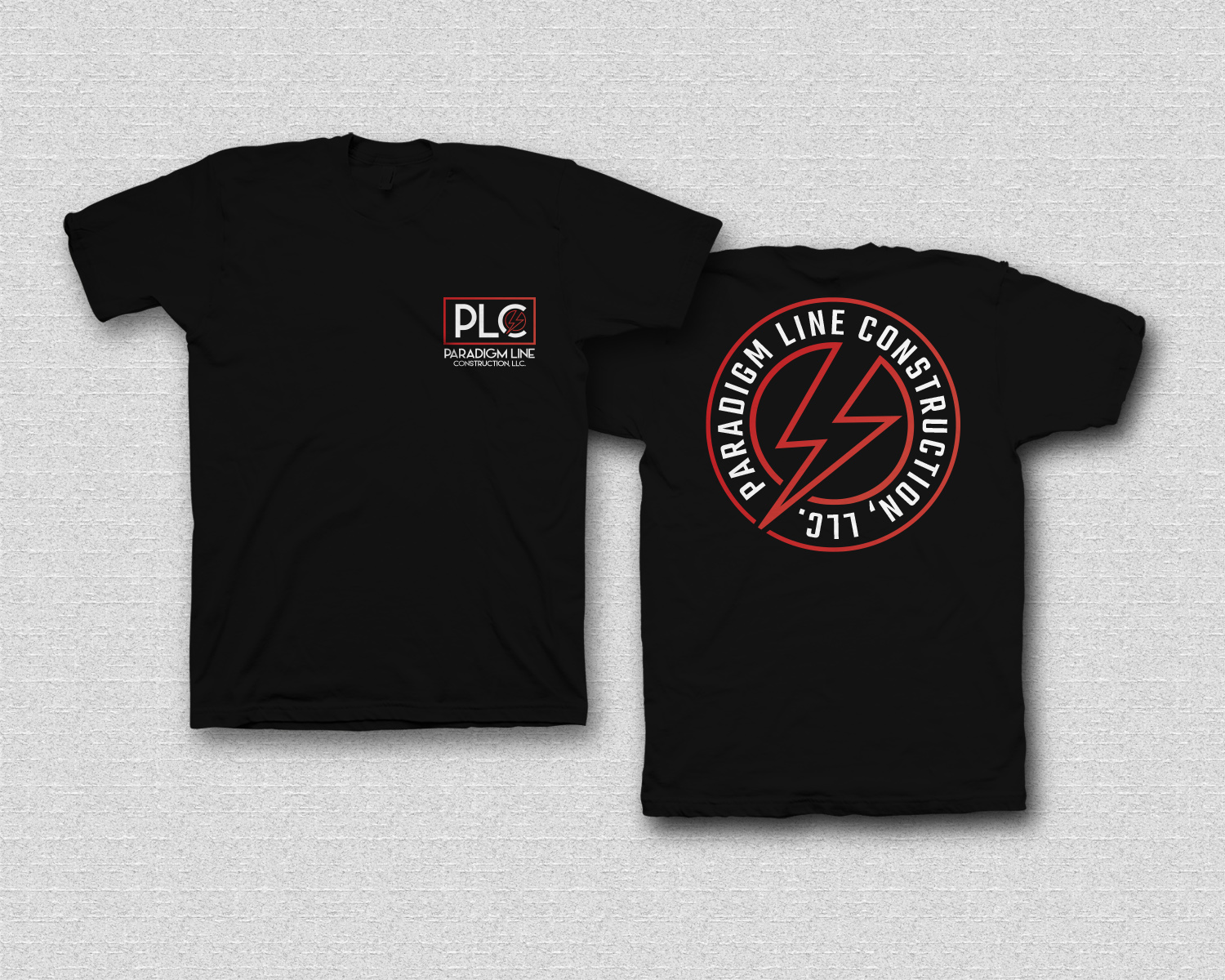 T-shirt Design by saka.aleksandar for PARADIGM LINE CONSTRUCTION LLC | Design: #32802965