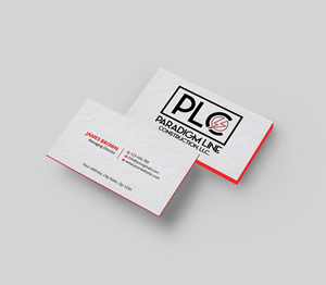 Design de Carte de Visite par Expert Bappy pour PARADIGM LINE CONSTRUCTION LLC | Design : #32789612