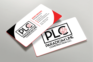Business Card Design by Expert Bappy for PARADIGM LINE CONSTRUCTION LLC | Design: #32792065