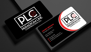 Business Card Design by Expert Bappy for PARADIGM LINE CONSTRUCTION LLC | Design: #32792749