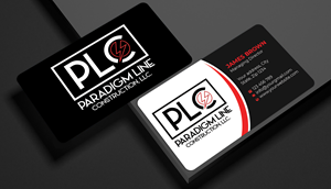 Business Card Design by Expert Bappy for PARADIGM LINE CONSTRUCTION LLC | Design: #32792818