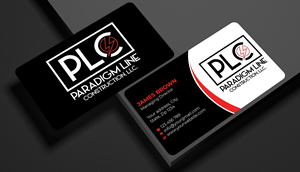 Business Card Design by Expert Bappy for PARADIGM LINE CONSTRUCTION LLC | Design: #32792841
