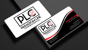 Business Card Design by Expert Bappy for PARADIGM LINE CONSTRUCTION LLC | Design: #32794648