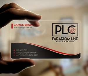 Business Card Design by Expert Bappy for PARADIGM LINE CONSTRUCTION LLC | Design: #32794734