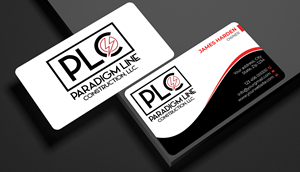 Business Card Design by Expert Bappy for PARADIGM LINE CONSTRUCTION LLC | Design: #32794794