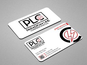 Design de Carte de Visite par Expert Bappy pour PARADIGM LINE CONSTRUCTION LLC | Design : #32796608