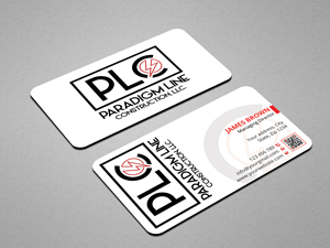 Design de Carte de Visite par Expert Bappy pour PARADIGM LINE CONSTRUCTION LLC | Design : #32796687