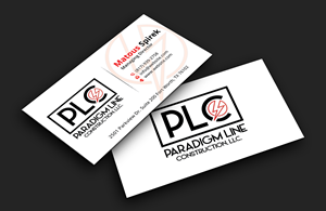 Design de Carte de Visite par DesignerShahadat pour PARADIGM LINE CONSTRUCTION LLC | Design : #32796884