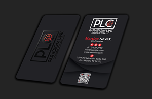 Design de Carte de Visite par DesignerShahadat pour PARADIGM LINE CONSTRUCTION LLC | Design : #32797077