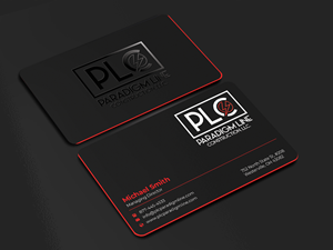 Business Card Design by Innovative Graphix for PARADIGM LINE CONSTRUCTION LLC | Design: #32790174