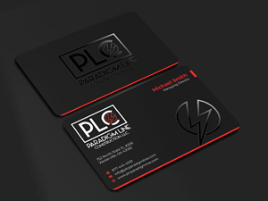 Business Card Design by Innovative Graphix for PARADIGM LINE CONSTRUCTION LLC | Design: #32790184