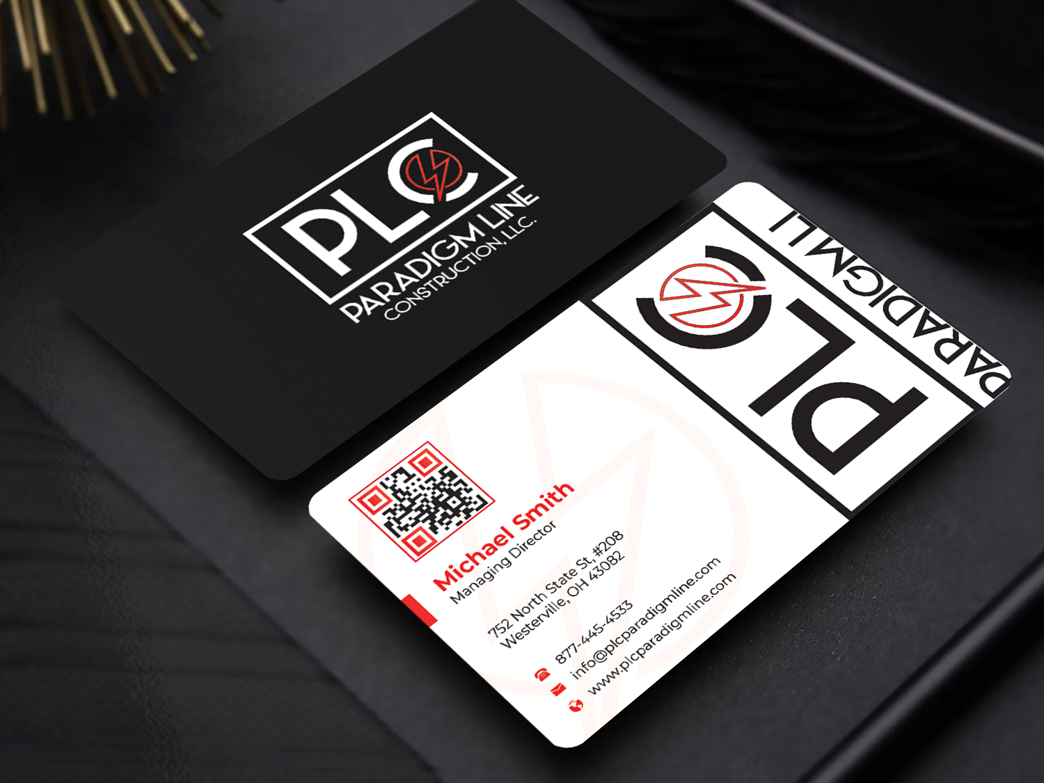 Visitenkarten-Design von Innovative Graphix für PARADIGM LINE CONSTRUCTION LLC | Design #32792538