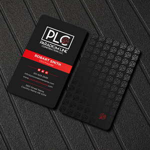 Design de Carte de Visite par Uttom 2 pour PARADIGM LINE CONSTRUCTION LLC | Design : #32790009