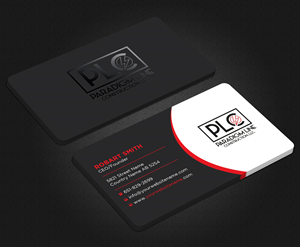 Design de Carte de Visite par Uttom 2 pour PARADIGM LINE CONSTRUCTION LLC | Design : #32790312