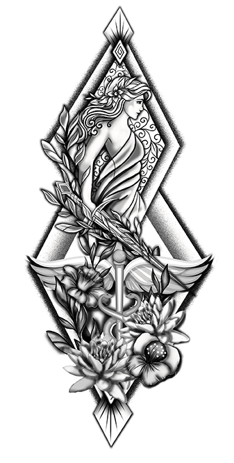 Tattoo Design by ioio for this project | Design #32856546