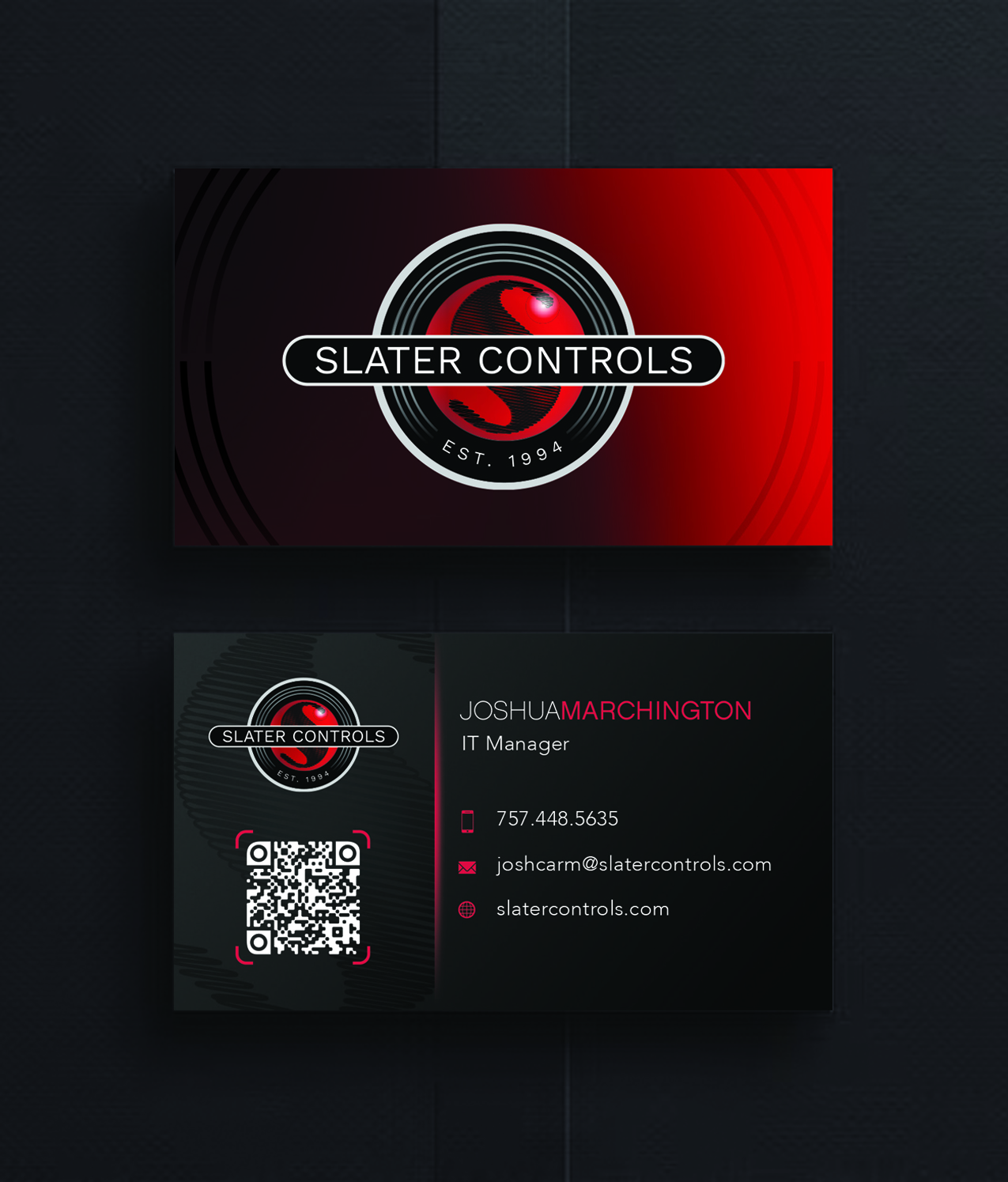 Visitenkarten-Design von Joshua Carmichael für dieses Projekt | Design #32807616