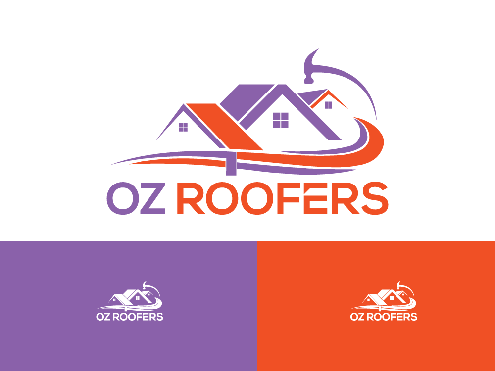Logo Design by luxydesign for Oz roofers | Design #32794386
