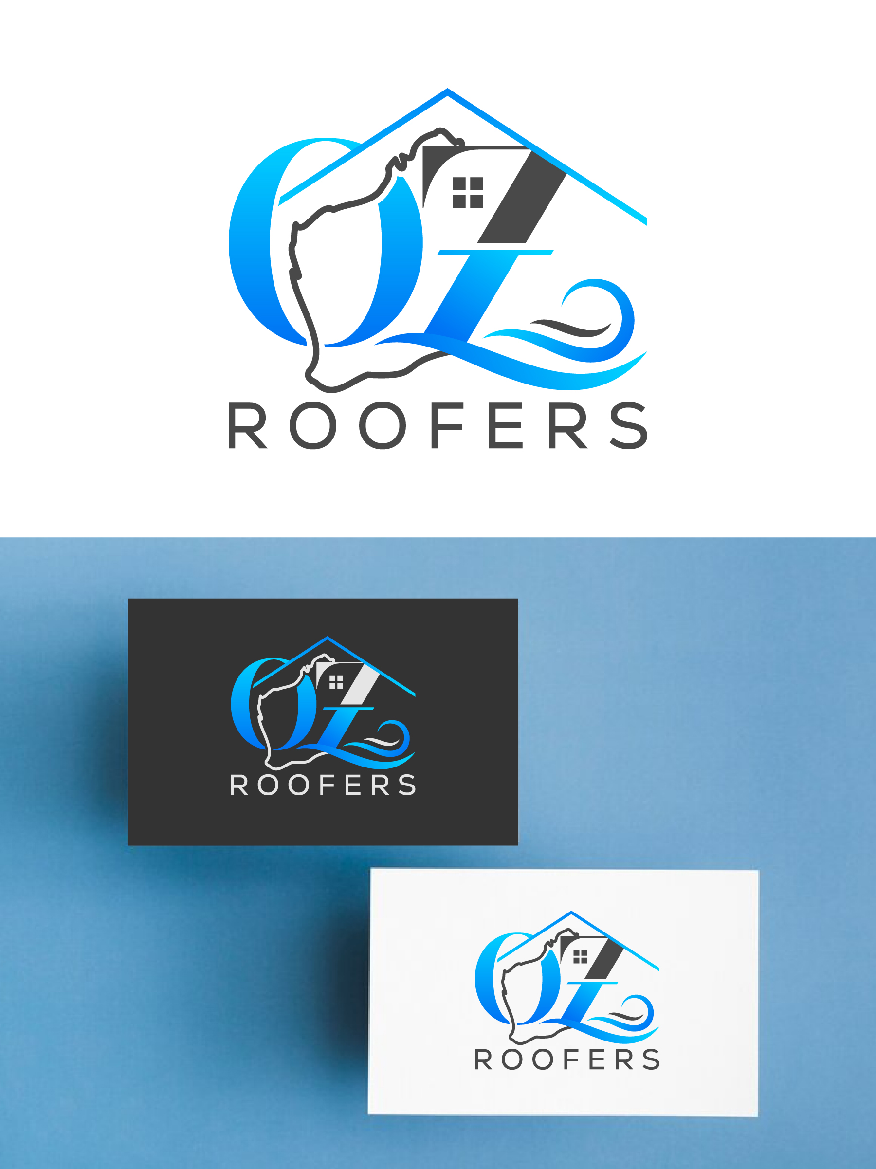 Logo Design by debdesign for Oz roofers | Design #32798910