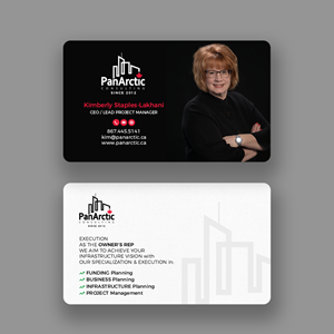 Business Card Design by Andrés Sebastián for PANARCTIC CONSULTING | Design #32809512