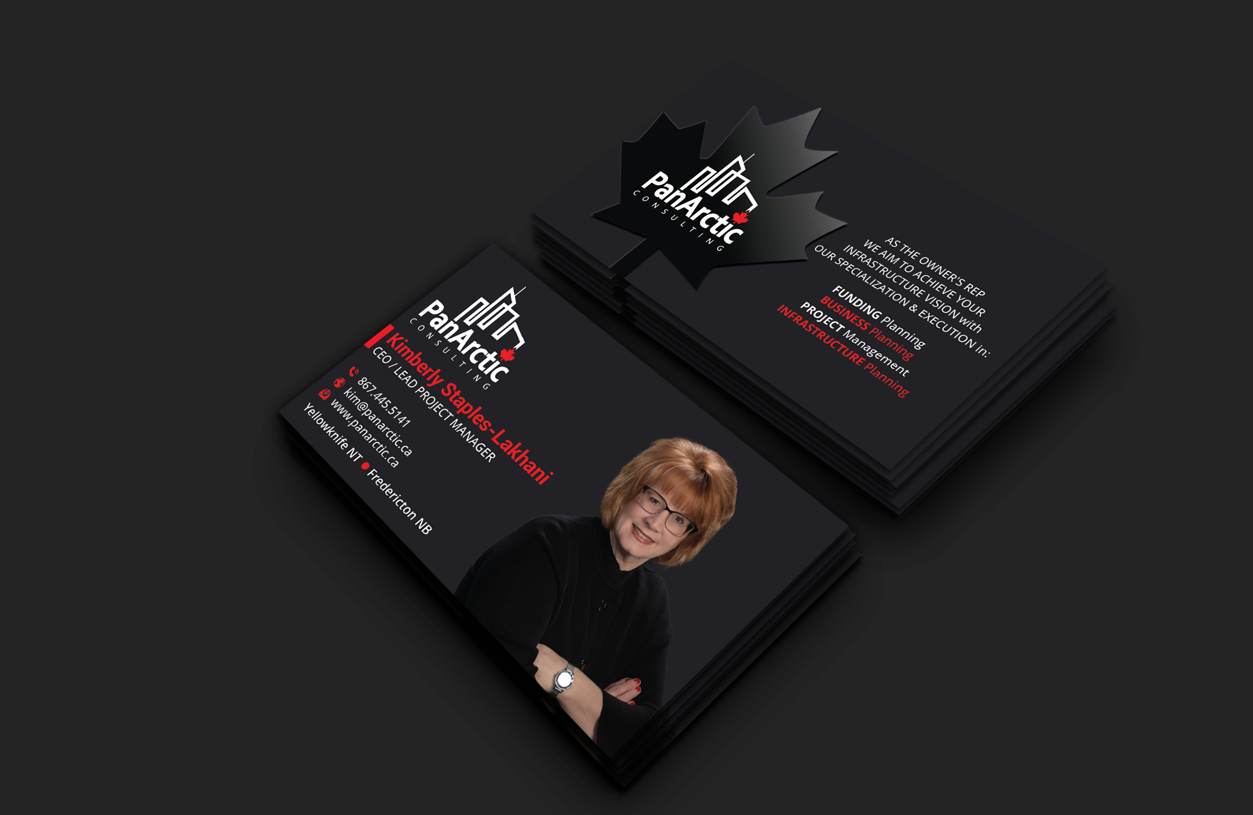 Business Card Design by DesignerShahadat for PANARCTIC CONSULTING | Design #32797708