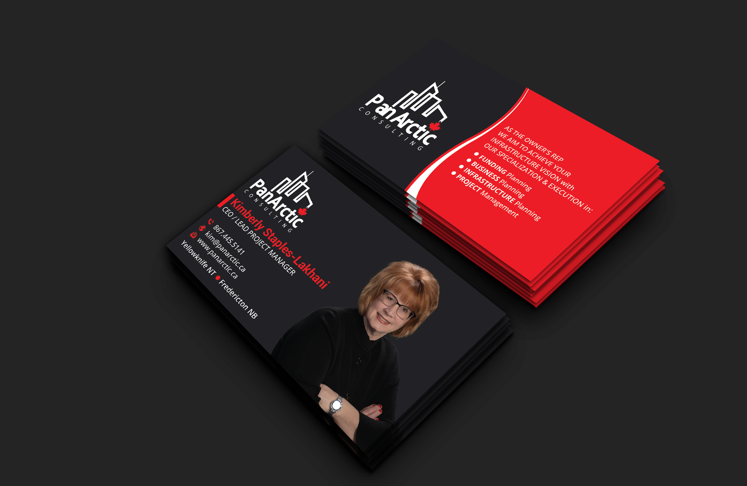 Business Card Design by DesignerShahadat for PANARCTIC CONSULTING | Design #32797709